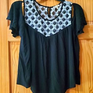 Democracy Cold Shoulder Top